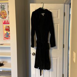 Plush Black Robe