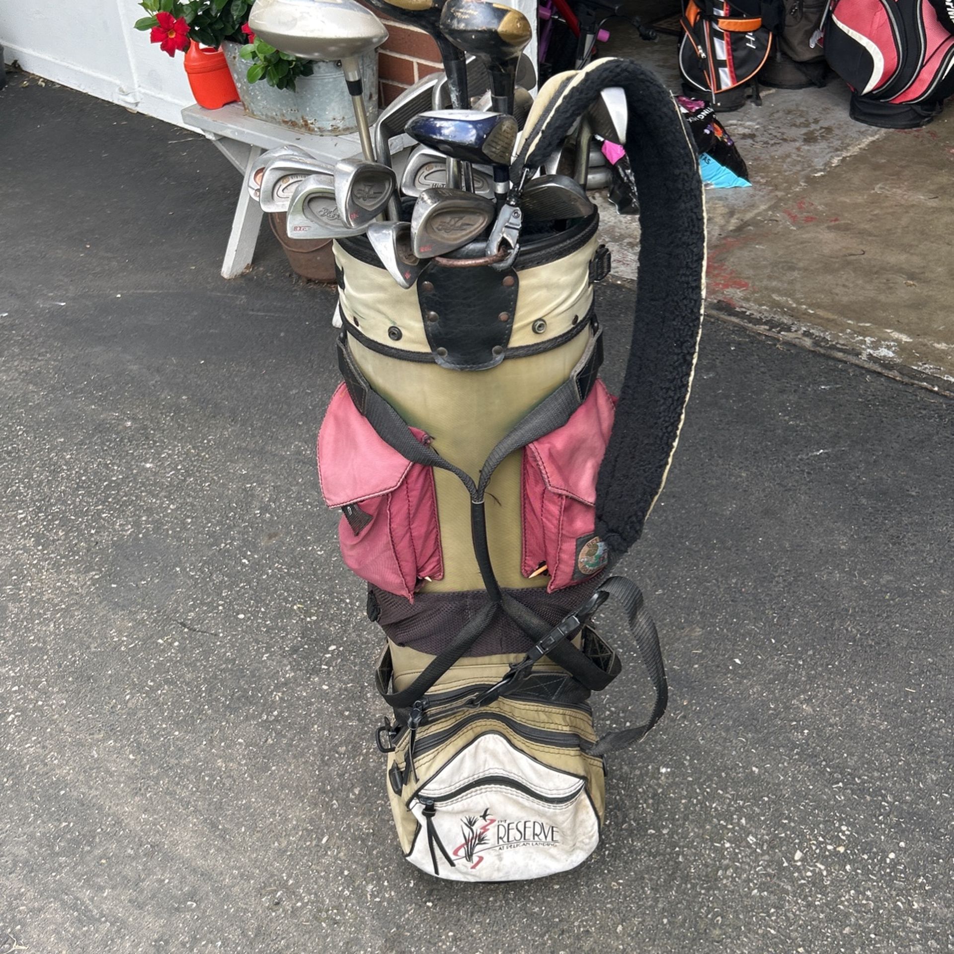 Custom Made Bag With Assorted Clubs