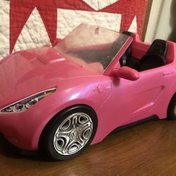 Pink Barbie Car