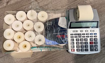 Calculator & Thermal Paper Rolls