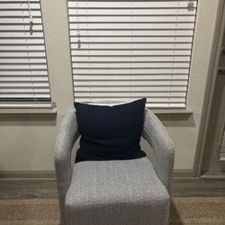 Grey Swivel Chair