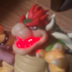 Fire Breathing Bowser. SHOOTS SMOKE FROM HIS MOUTH!!???