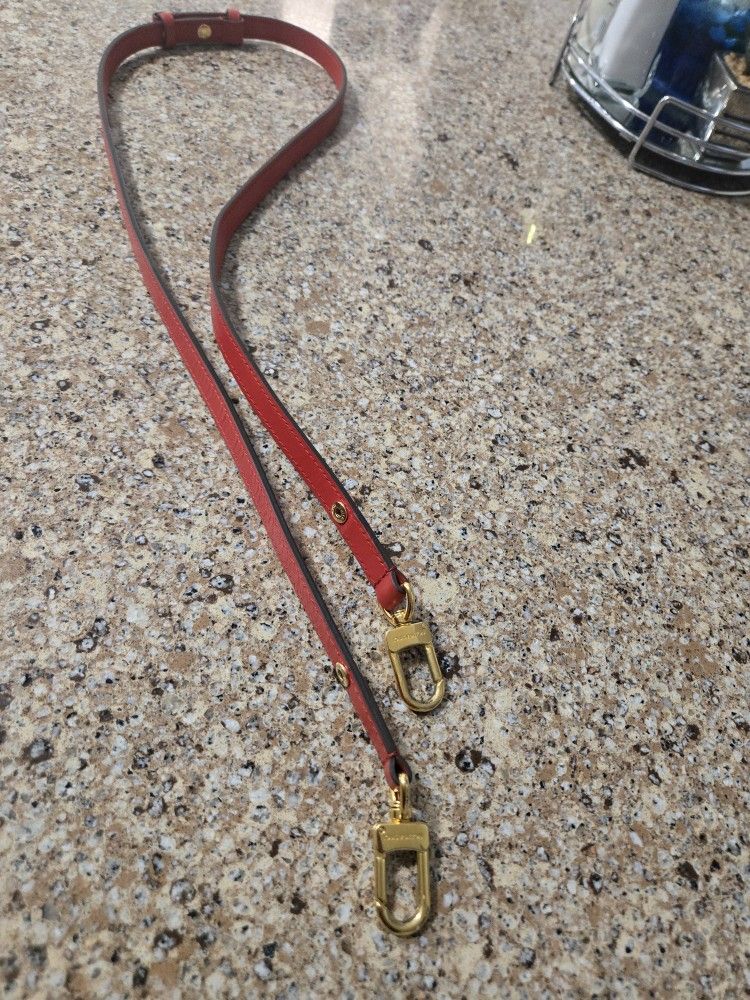 Louis Vuitton Red Strap