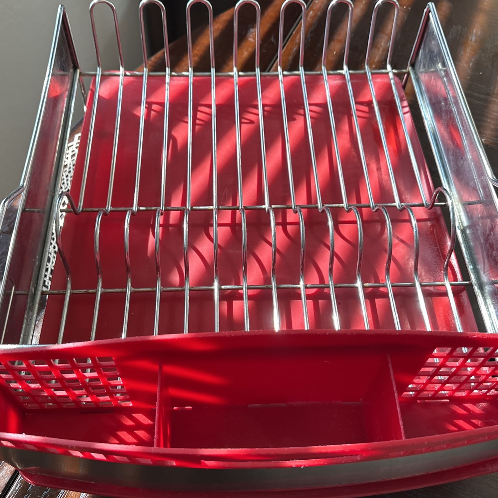 KitchenAid Classic 3-piece Red Dish Rack