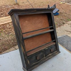 Custom Wooden Shelf, Display Cabinet With Drawers