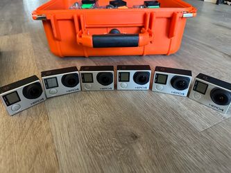 6 GoPro Hero Camera Kit