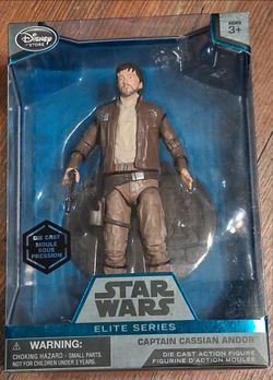 Star Wars Elite Series Captain Cassian Andor Die Cast Figure