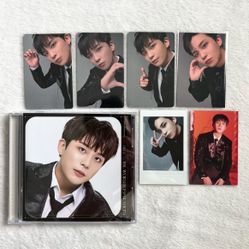 ATEEZ JONGHO - THE WORLD EP. PARADIGM SOLO PHOTOCARDS CD & TOWER RECORDS POB SET