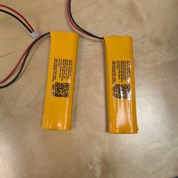 (2 Pack) D-AA650Bx4 DAA650Bx4 E1021R All Fit EJW-NI-CAD BYD 4.8v 650mah Ni-CD AA Battery Pack Exit Sign Emergency Light Fire
