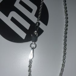 New 24in Made In Italy 925 Silver Roap Chain