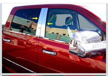 Post Trim for 2009-2018 Dodge Ram 1500 Crew/2010-2018 Ram Mega Cab 4PC. New