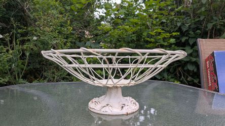 Antique fruit bowl