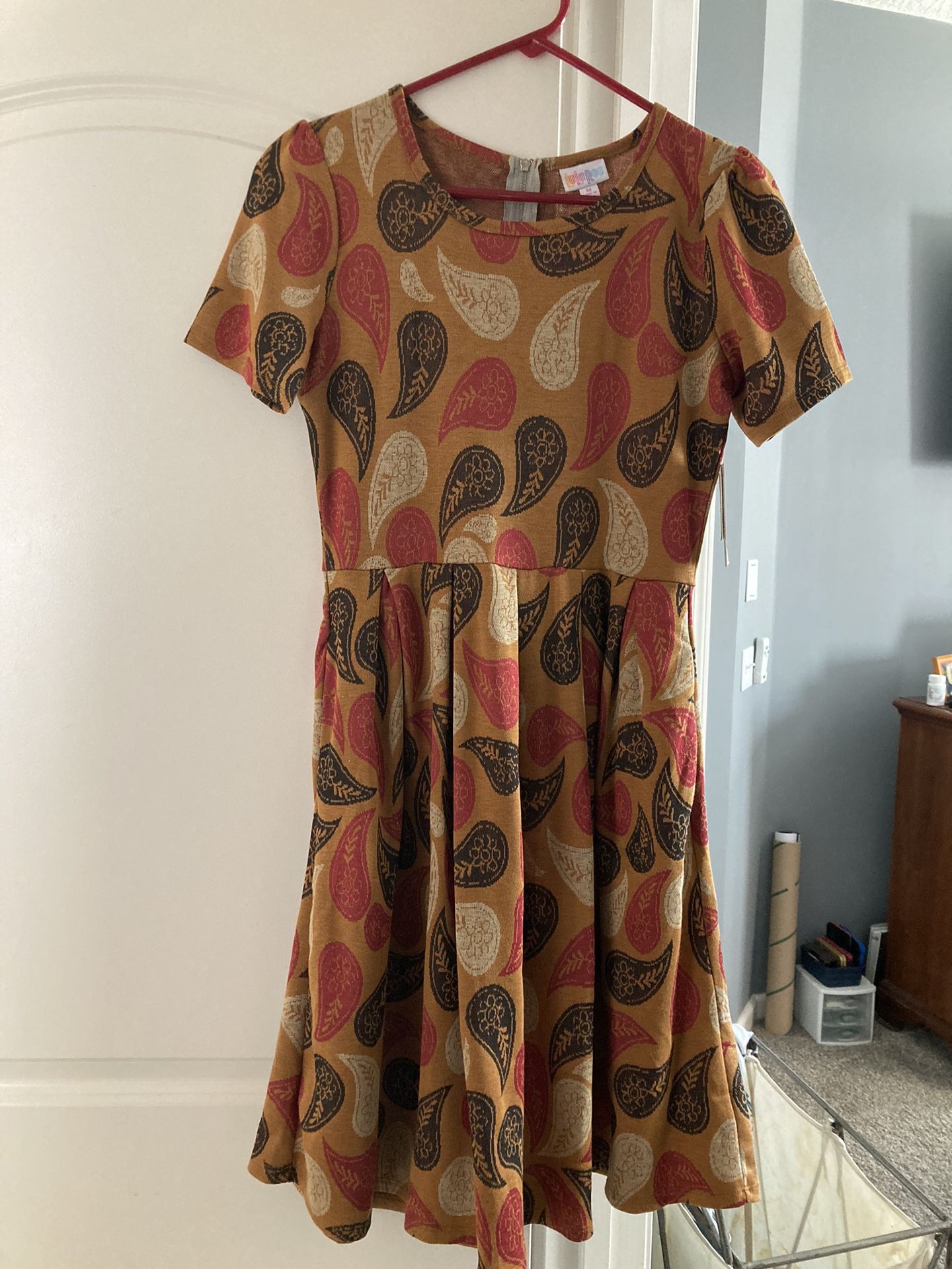 New W Tag Lularoe Amelia Dress Medium