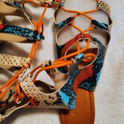 Lace Up Sandals 