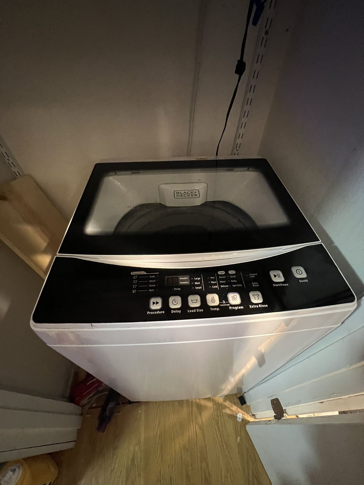 Love my new washer & dryer 🤍 #fyp #portablewasher #blackandecker, Black  And Decker Portable Washer