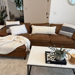 ✨ Living Room Set – Modular Couch + Coffee Table + End Table ✨