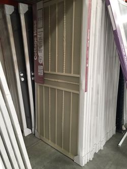 Nice beige security door 36x80