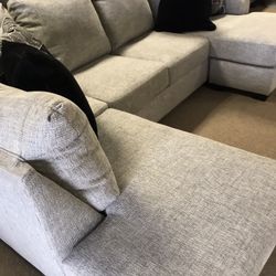 Entertainment Style Couch With Pillows