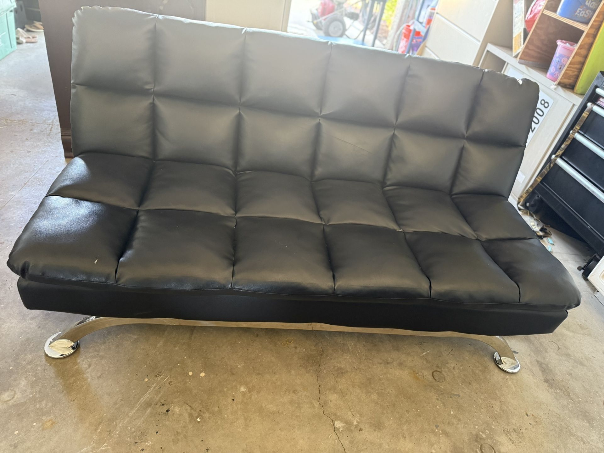 Abbyson Futon Black 