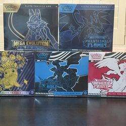 Pokemon Elite Trainer Boxes (ETBs)