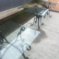 Glass Top Tables $95  Or  B.O.