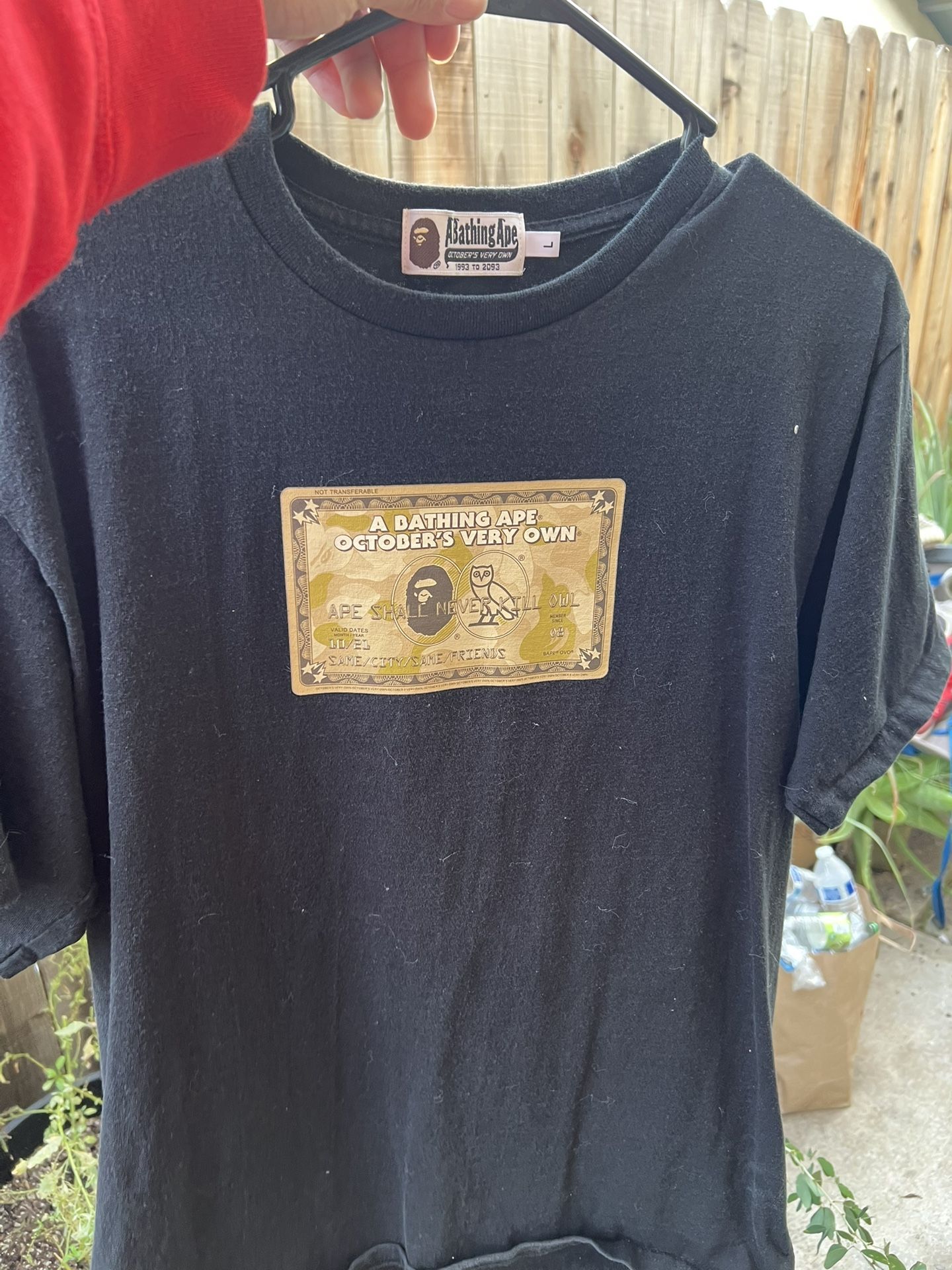 Men’s Ovo Bape Shirt