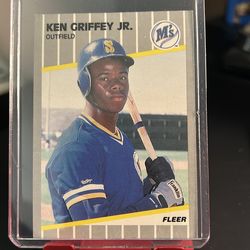 1989 Ken Griffey Jr Fleer Rookie