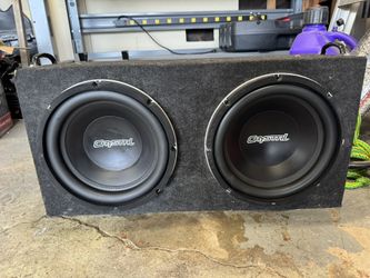 2 Crystal Subwoofers 