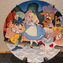 Alice In Wonderland Collector Plate