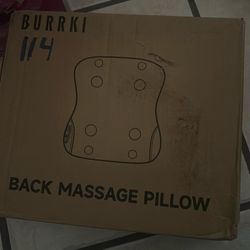 Burrki back massage pillow
