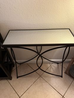 Glass Entry Table