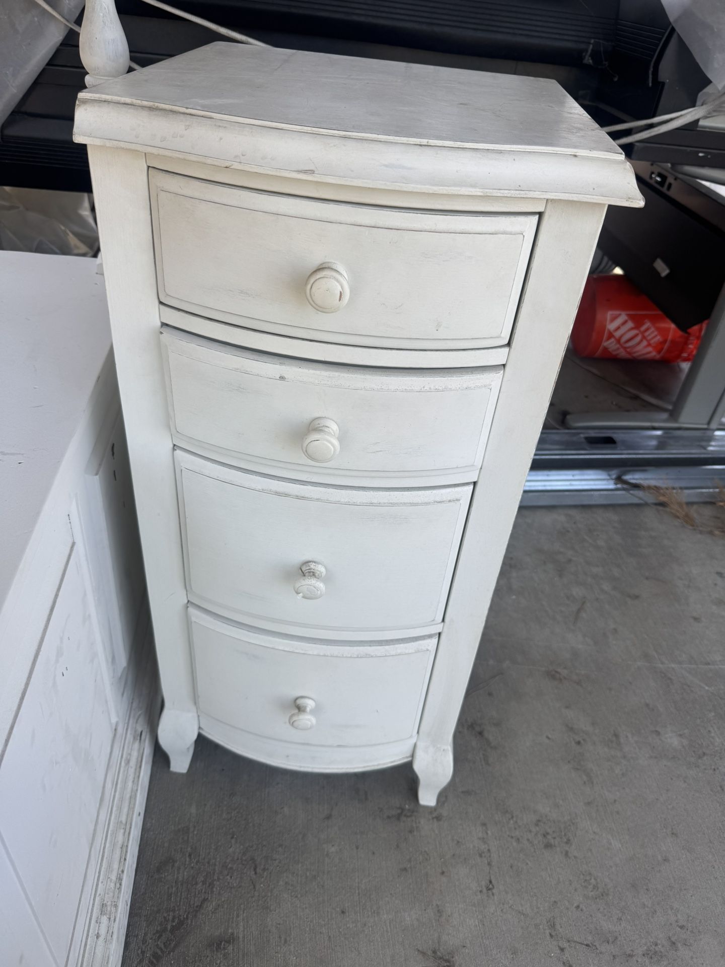 Pottery Barn 4 Drawer Storage Cabinet