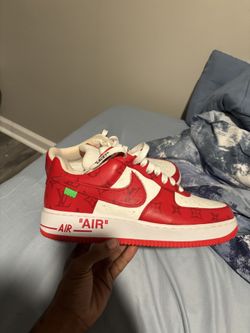 Off White Louis Vuitton AIR force 1s