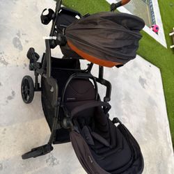 Contours Curve Double Stroller (new Seats)