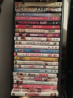 Chick flick DVD's