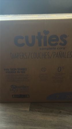 Cuties Diapers size 7
