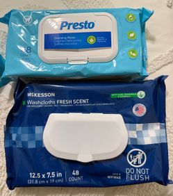 13 Packs Adult Cleansing Wipes – Presto & McKesson