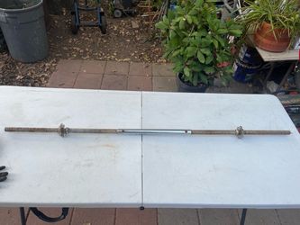 Standard Barbell Bar and Curb bar