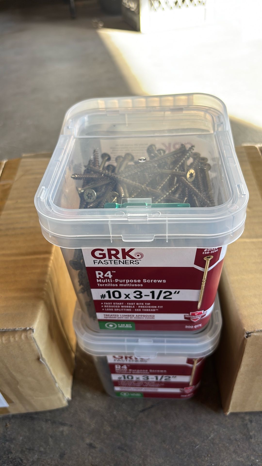 R4 Multipurpose Screws #10x3-1/2”. Read The Description.