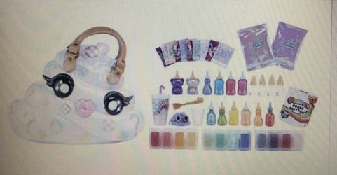Poopsie Pooey Puitton Surprise Slime Kit & Carrying Case Purse New