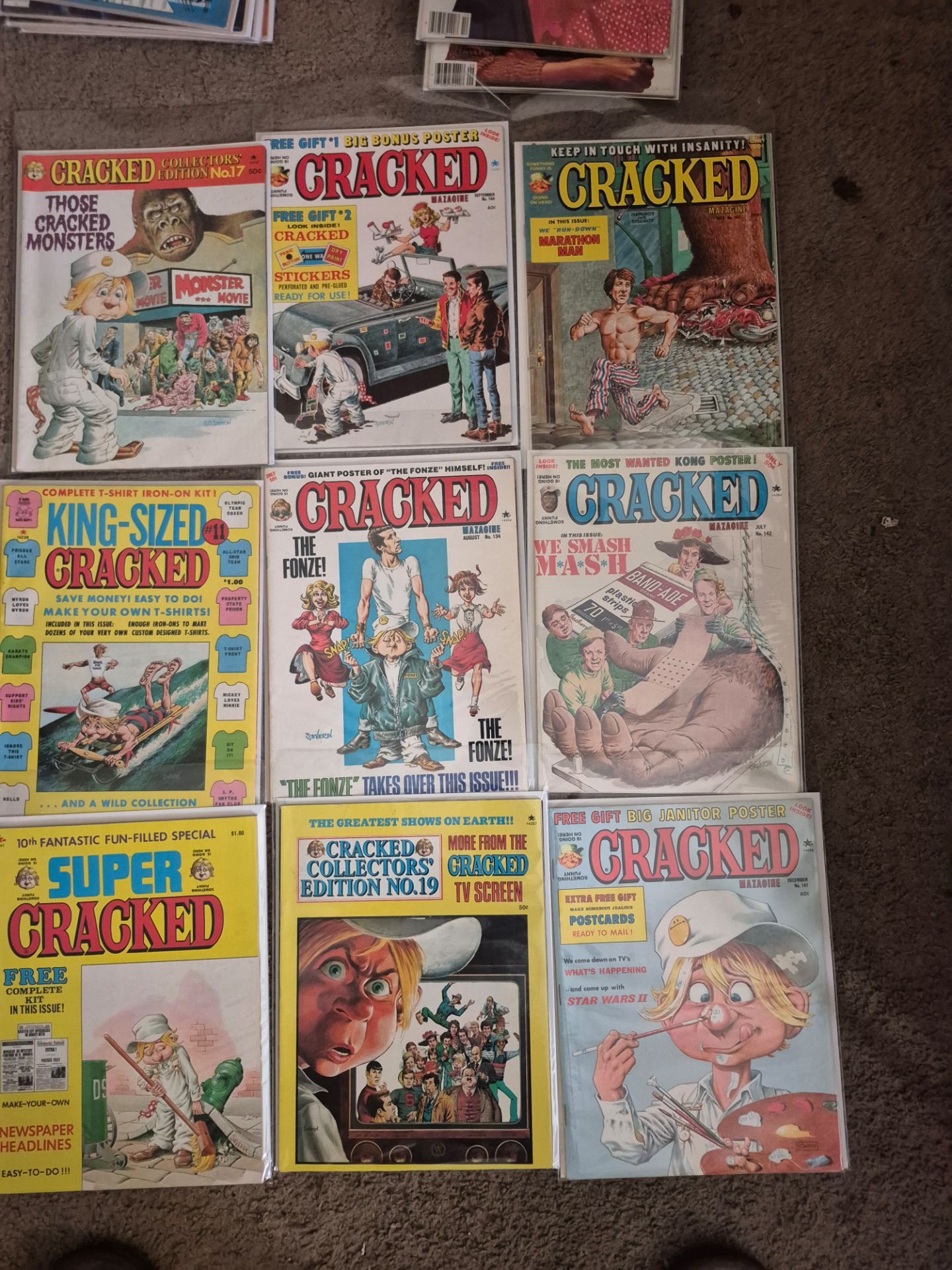 Variety of magazines