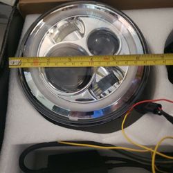 7" Led Headlights For Jeep.