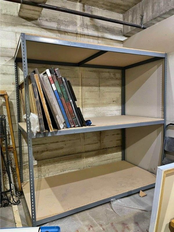 Garage Shelving 72 in W x 48 in D Warehouse Industrial Storage Rack