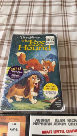 The Fox and the Hound VHS Walt Disney Classic