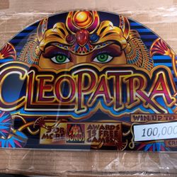 Game King Cleopatra Slot Machine- Chip Set