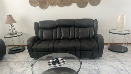 Sofa and loveseat, grey color