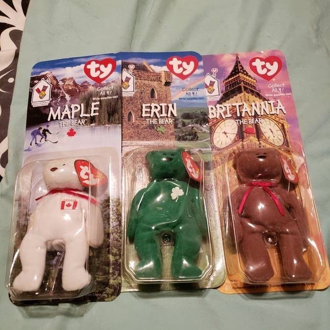 Mc Donald's T.Y Beanie Baby Bears 🐻