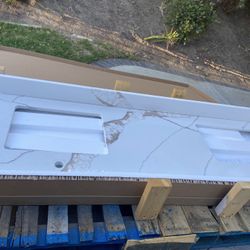 Bathroom Vanity Top 72inx2in