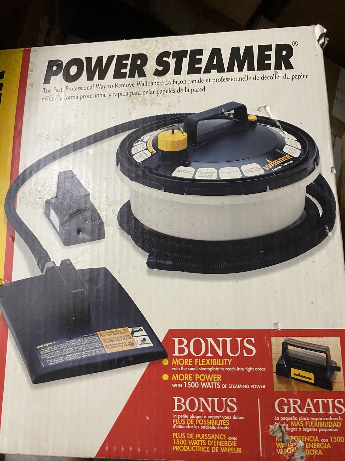Power Steamer For Wallpaper 