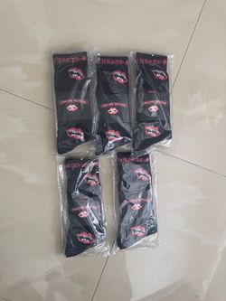 Chrome heart socks